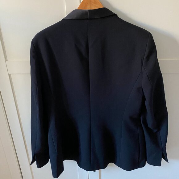 ZARA Tailored Tuxedo Blazer with Satin Lapels - Picture 2 of 7